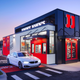 Jimmy John's drive thru-only restaurant rendering